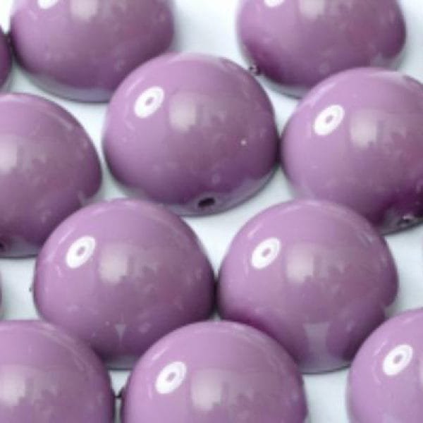 Dome Beads DoB-48227 Hollyhock Purple