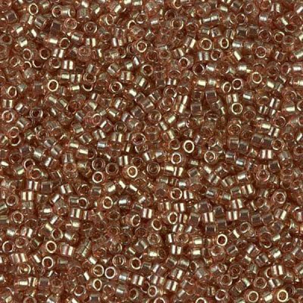 Miyuki Delica DB-102 Brown Transparent Gold Lustered