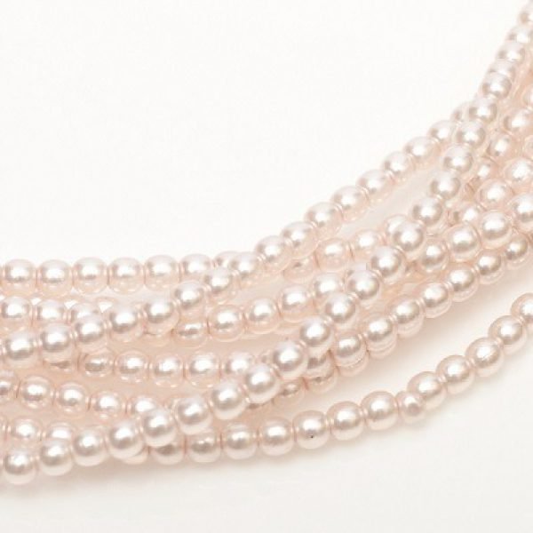 Pressed Beads PB-70423 Pale Pink