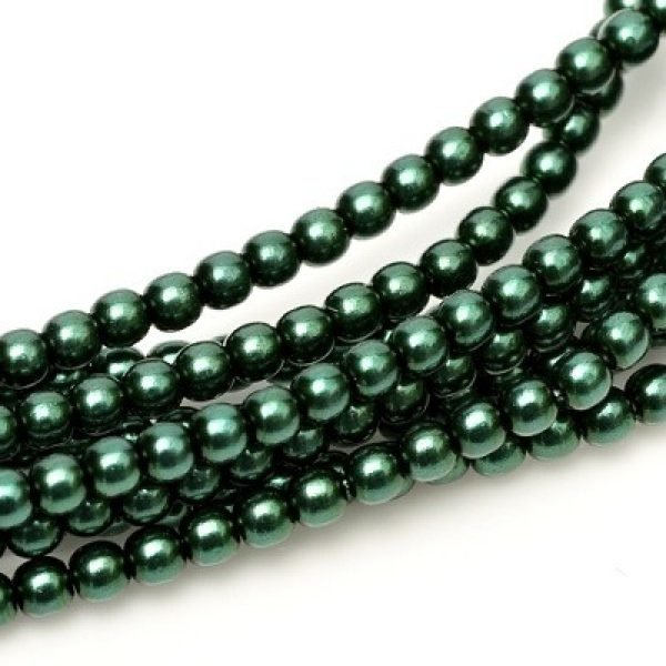 Pressed Beads PB-70959 Deep Emerald