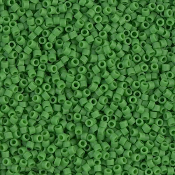 Miyuki Delica DB-754 Opaque Matted Green