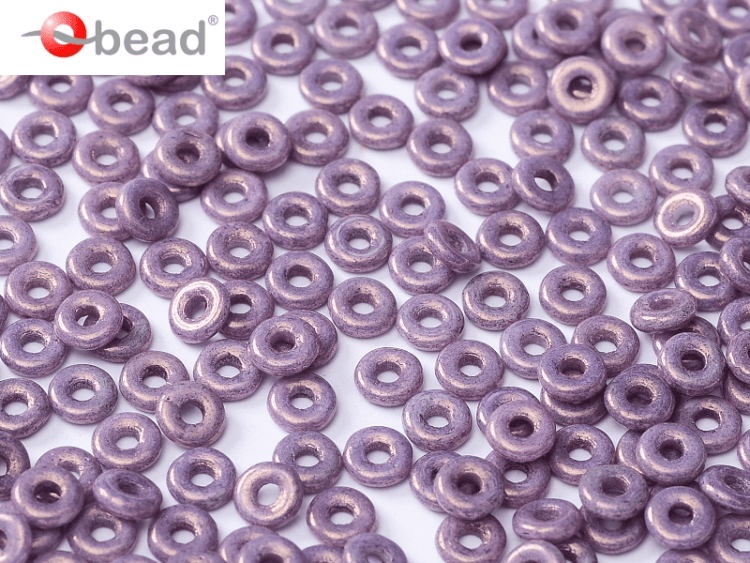 O-Beads® OA-03000/15726 Chalk White Lila Vega Luster