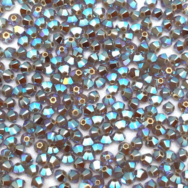 Bicone 5328-383AB2 Light Grey Opal 2XAB