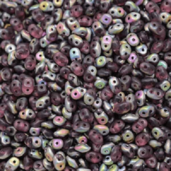 SuperDuo® SD-20060/28171 Amethyt Vitrail Matted