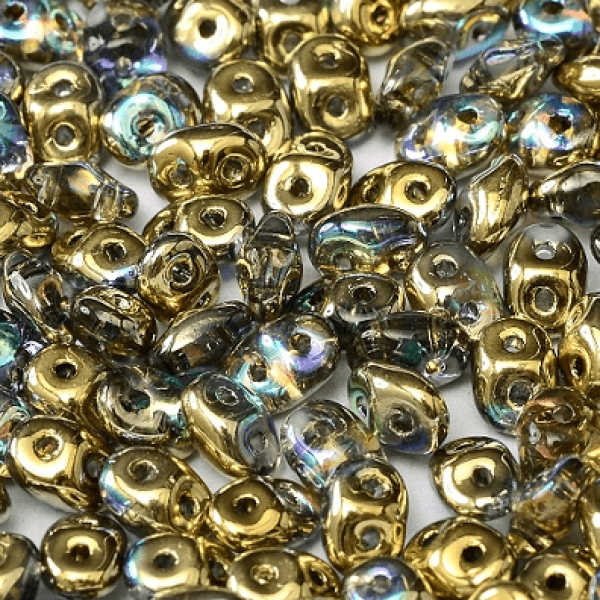 SuperDuo® SD-98536CR Crystal Golden Rainbow