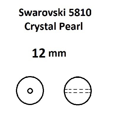 12 mm Crystal Pearl