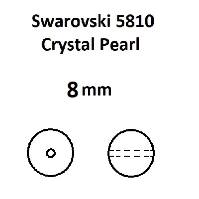 8 mm Crystal Pearl