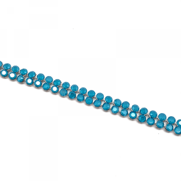 Crystal Mesh 40001/40000-L112S Crystal Azure Blue