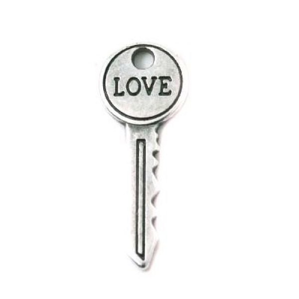 Bedel Key 10x27mm Rhodium