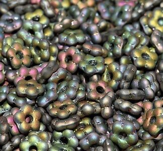 Forget me Not / Flower Beads 00030/28170 Crystal Vitrail Full Matted