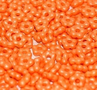 Forget me Not / Flower Beads 02010/29374 Alabaster