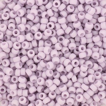 Miyuki Rocailles SB-2025 Opaque Matted Light Mauve