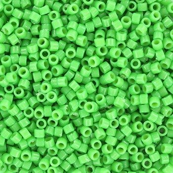 Miyuki Delica DB-2126 Duracoat Opaque Dyed Fiji Green