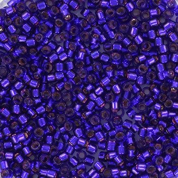 Miyuki Delica DB-610 Silverlined Dyed Dark Violet
