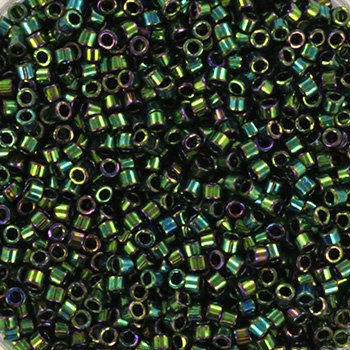 Miyuki Delica DB-27 Metallic Iris Dark Green